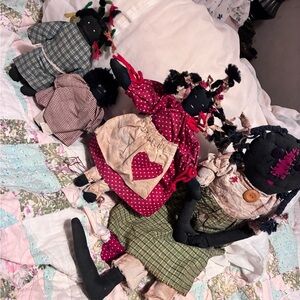Tattered Rag Dolls Set